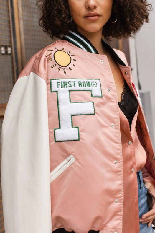 Unisex Spring Varsity Jacket-Jacket-Vibrant M.i.U-L-Urbanheer