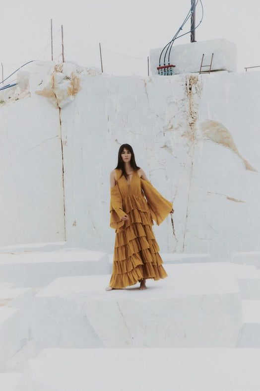 Untamed Soul Dress SAFFRON-Dress-A Perfect Nomad-S-Urbanheer