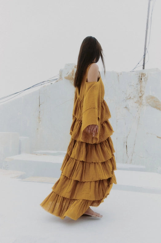 Untamed Soul Dress SAFFRON-Dress-A Perfect Nomad-S-Urbanheer