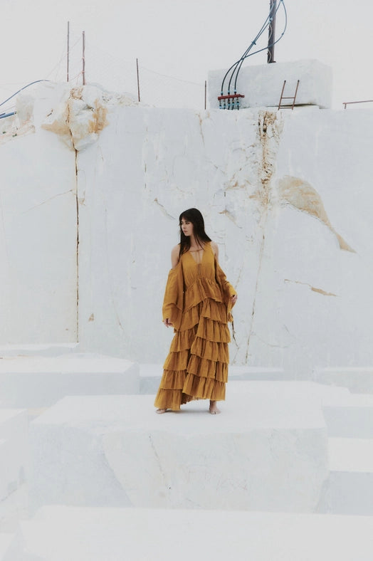 Untamed Soul Dress SAFFRON-Dress-A Perfect Nomad-S-Urbanheer