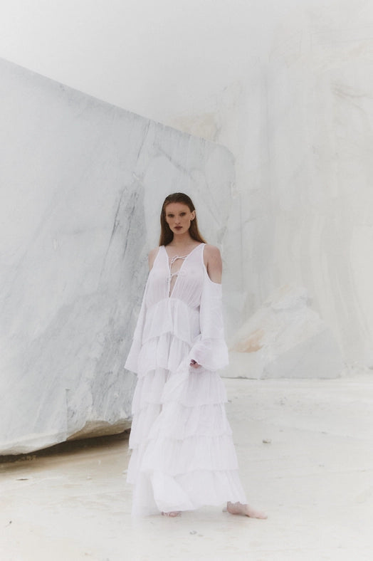 Untamed Soul Dress WHITE-Dress-A Perfect Nomad-S-Urbanheer