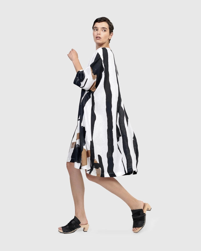 Urban Amsterdam Oversized Dress, Zebra-Dress-Alembika-XS-zebra-Urbanheer