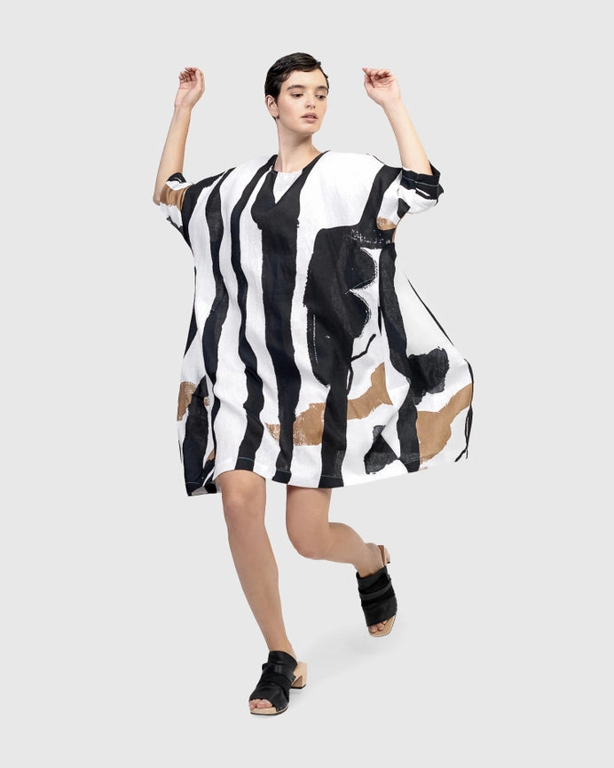 Urban Amsterdam Oversized Dress, Zebra-Dress-Alembika-XS-zebra-Urbanheer