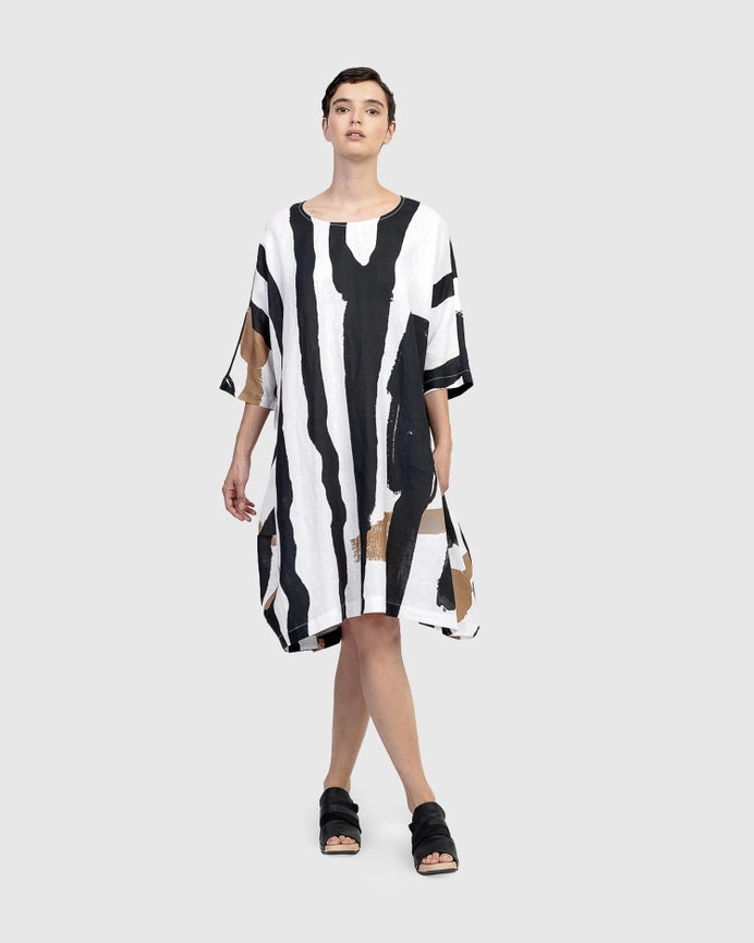 Urban Amsterdam Oversized Dress, Zebra-Dress-Alembika-XS-zebra-Urbanheer