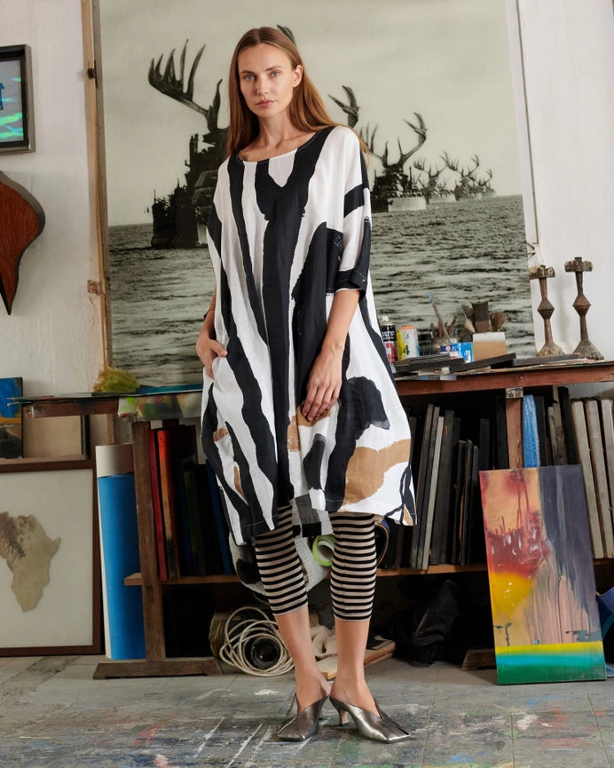 Urban Amsterdam Oversized Dress, Zebra-Dress-Alembika-XS-zebra-Urbanheer