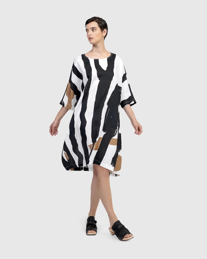 Urban Amsterdam Oversized Dress, Zebra-Dress-Alembika-XS-zebra-Urbanheer
