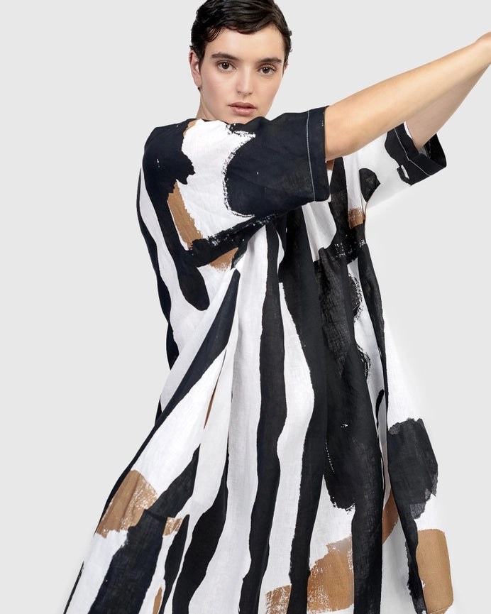 Urban Amsterdam Oversized Dress, Zebra-Dress-Alembika-XS-zebra-Urbanheer