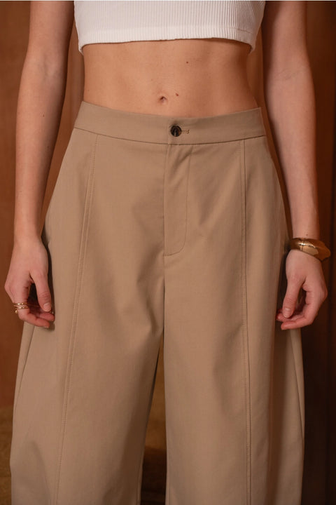 Urban Balloon Pants with A Tie At the Hem