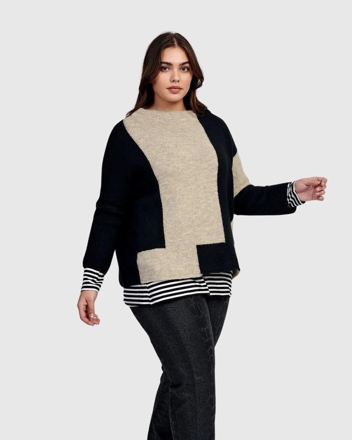 Urban Frontier Sweater, Bars-Sweater-Alembika-US 12-14-bars-Urbanheer