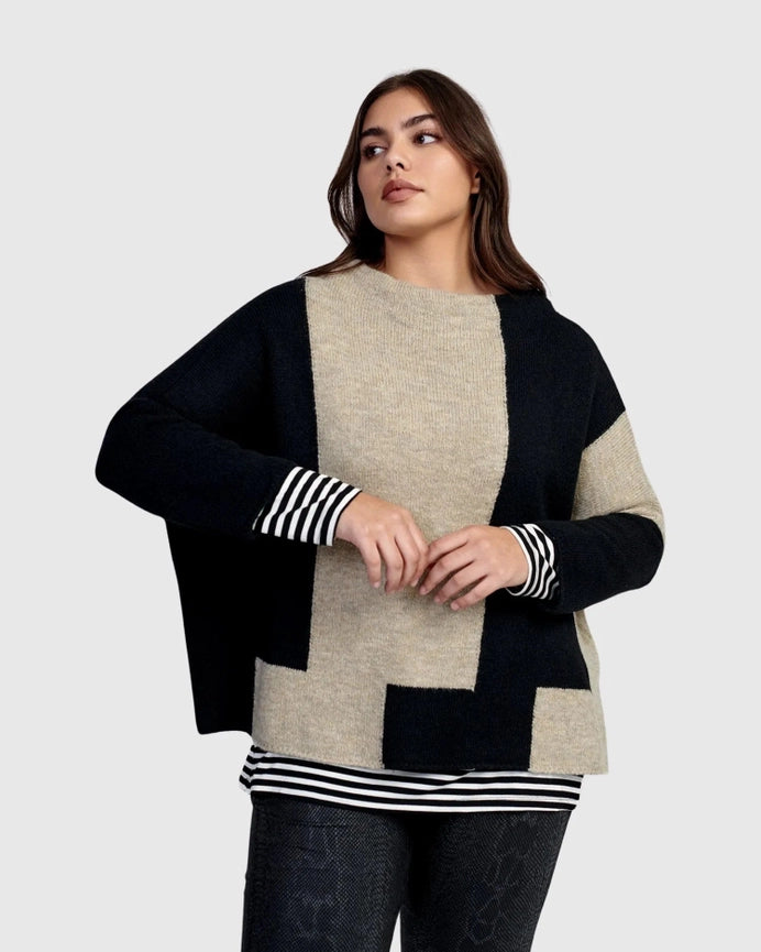 Urban Frontier Sweater, Bars-Sweater-Alembika-US 12-14-bars-Urbanheer