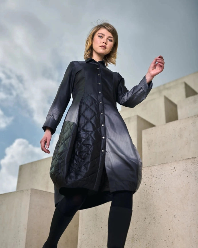 Urban Reflektor Shirt Dress, Storm-Dress-Alembika-1 (US 6-8)-storm-Urbanheer