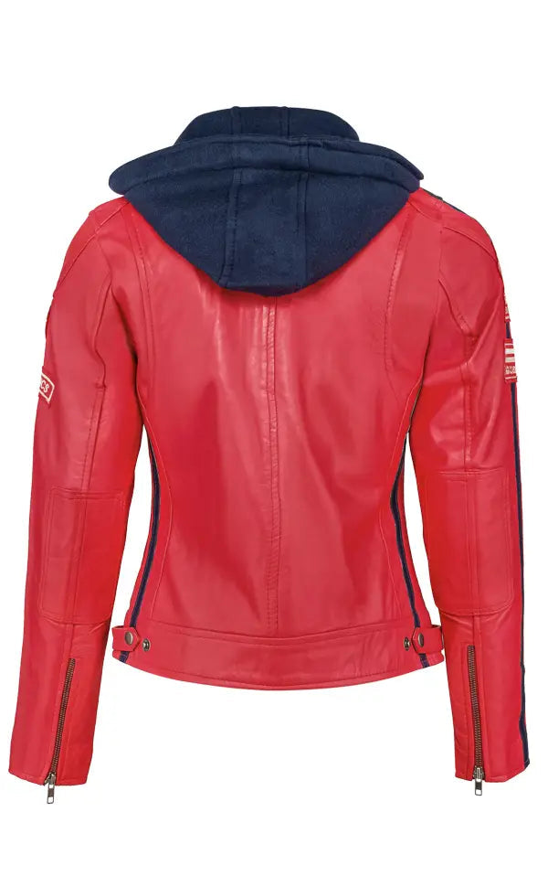 Urban Sixty Six Biker Lamb Skin Jacket-Apparel & Accessories-Urban 5884-XL-Urbanheer