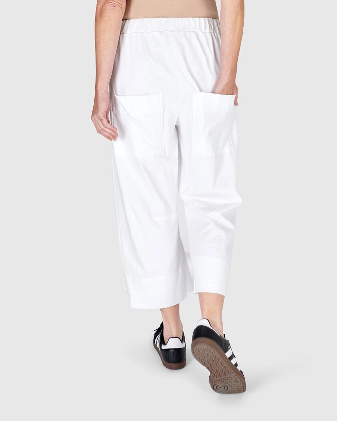 Urban Stockholm Easy Pants, White-Pants-Alembika-XS-White-Urbanheer