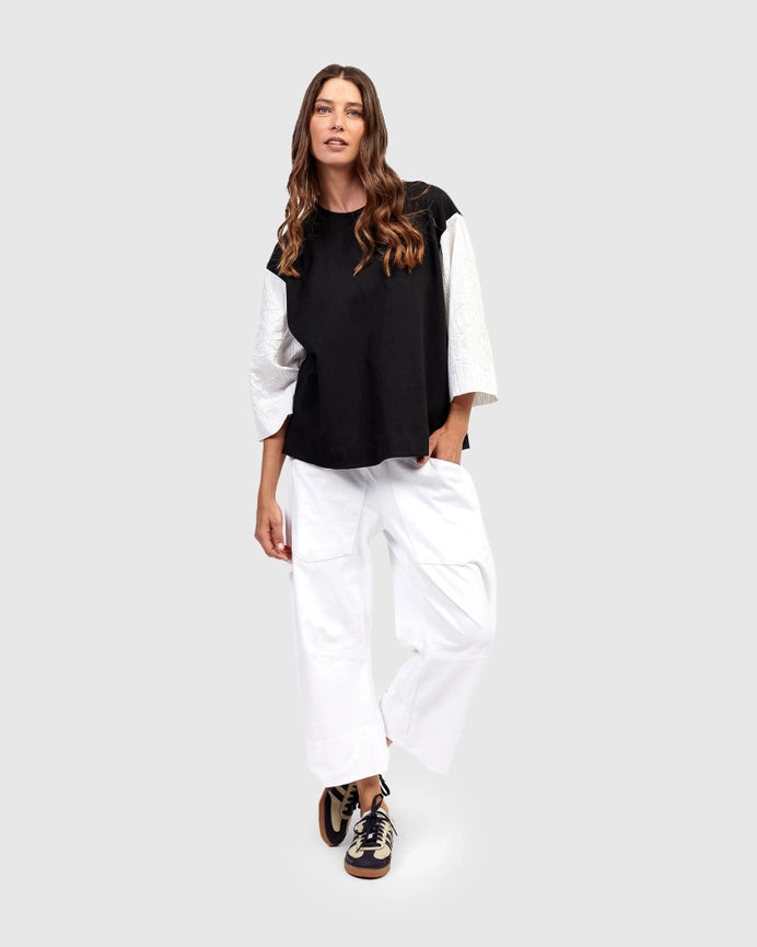 Urban Stockholm Easy Pants, White-Pants-Alembika-XS-White-Urbanheer