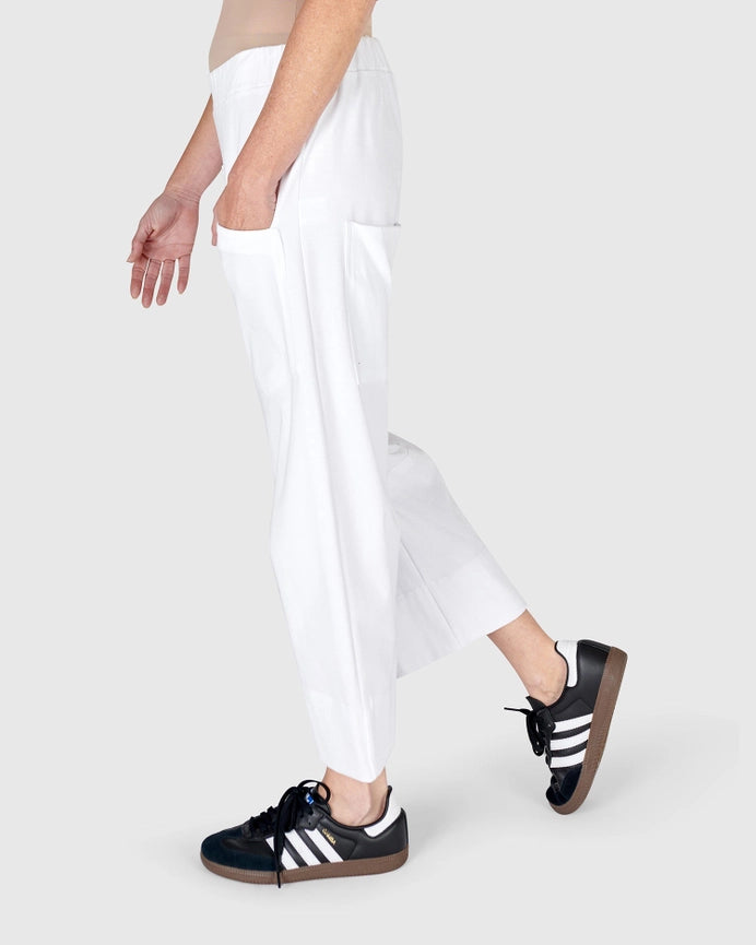Urban Stockholm Easy Pants, White-Pants-Alembika-XS-White-Urbanheer