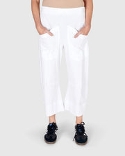 Urban Stockholm Easy Pants, White-Pants-Alembika-XS-White-Urbanheer