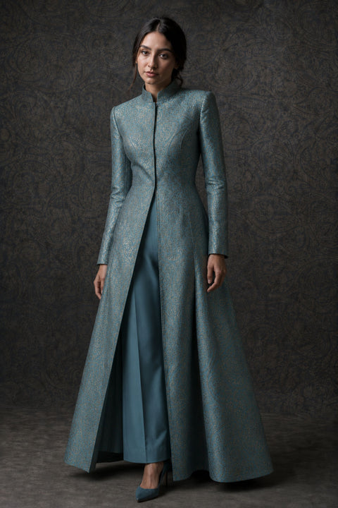 Princess Meher Brocade Coat Set