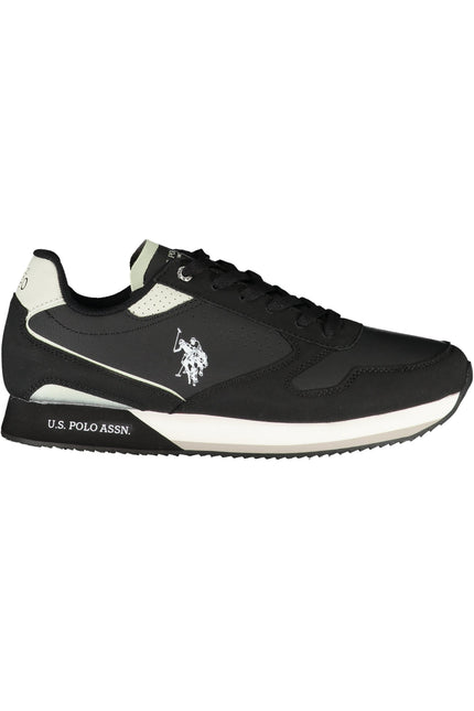 US POLO ASSN. BLACK MEN'S SPORTS FOOTWEAR-Sneakers-U.S. POLO ASSN.-Urbanheer