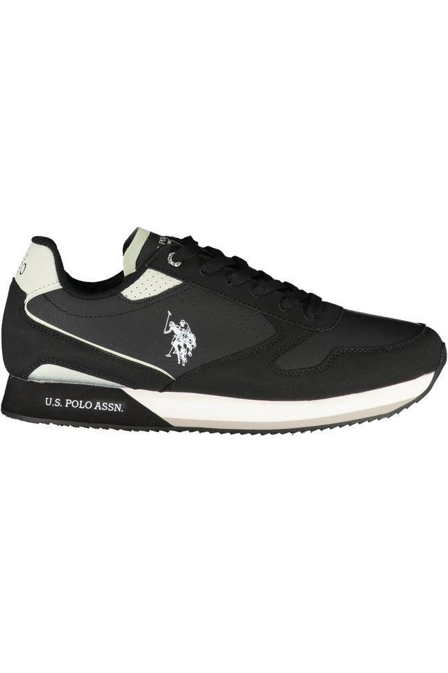 US POLO ASSN. BLACK MEN'S SPORTS FOOTWEAR-Sneakers-U.S. POLO ASSN.-Urbanheer