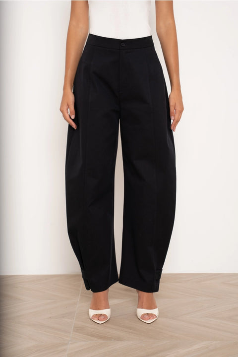 Utility Balloon Pants with A Fastening At the Hem