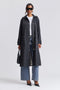 Utility Hooded Long Rain Jacket
