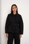 Utility Short Belted Trench Jacket