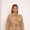 Utility Short Belted Trench Jacket