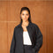 Utility Short Jacket with Lapels That Can Be Turned Up Into A Stand-Up Collar