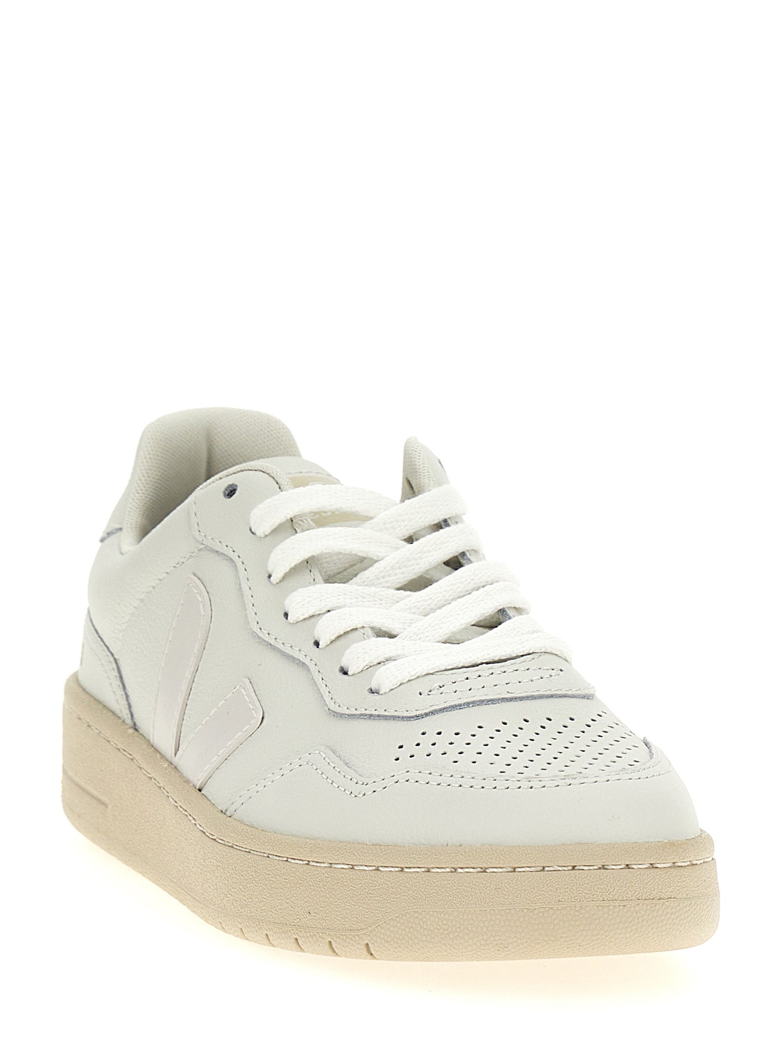 V-90 Leather Sneakers for Comfort
