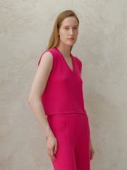 V-Neck Cashmere Blend Sleeveless Top Bolla-Top-LÈMME-S-Bolla-Urbanheer