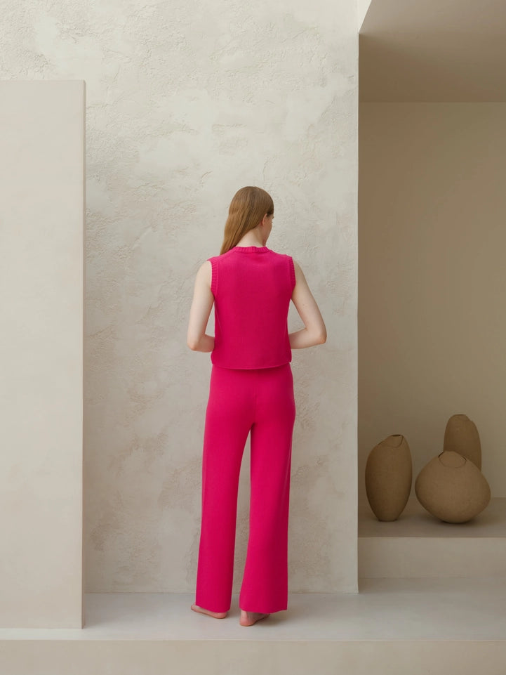 V-Neck Cashmere Blend Sleeveless Top Bolla-Top-LÈMME-S-Bolla-Urbanheer