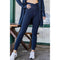 V Waist Full Length Leggings Nocturnal Navy-Leggings-Rae Mode-S-Urbanheer