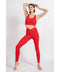 V Waist Full Length Leggings True Red-Leggings-Rae Mode-S-Urbanheer