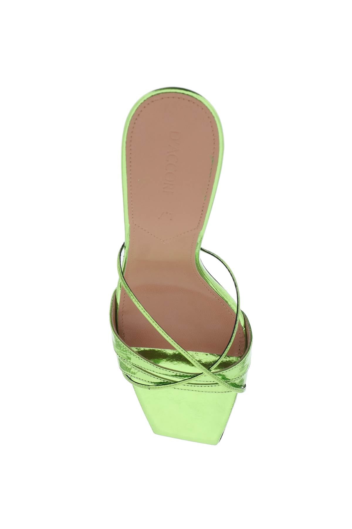 D'Accori Metallic Leather Lust Mules-D'ACCORI-36-Urbanheer