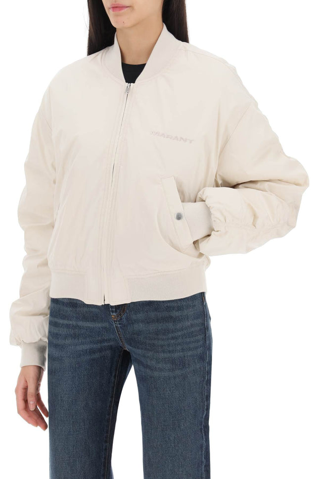 Isabel Marant Etoile Bessime Oversized Bomber Jacket-Clothing Women Jackets-Marant ETOILE-Urbanheer