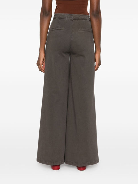 VIA MASINI 80 Trousers BROWN