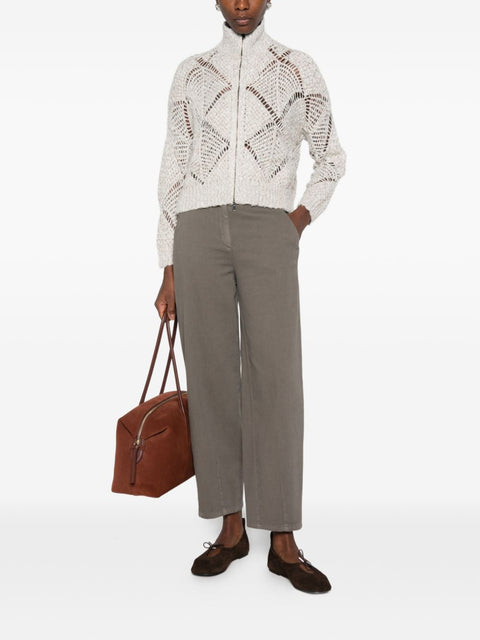 VIA MASINI 80 Trousers GREEN