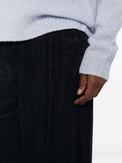 VIA MASINI 80 Trousers NAVY