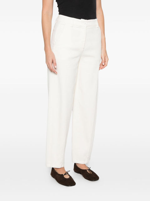 VIA MASINI 80 Trousers WHITE