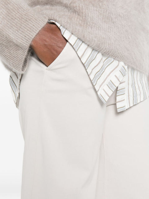 VIA MASINI 80 Trousers WHITE