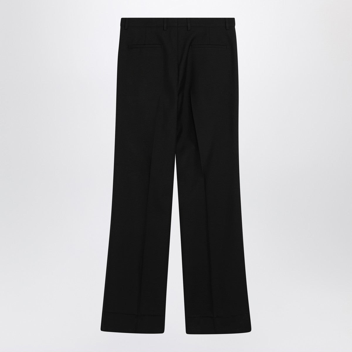 Valentino Black wool-blend trousers