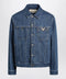 Valentino Blue denim jacket with Vgold detail
