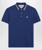 Valentino Blue polo shirt with Vlogo patch