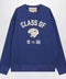 Valentino Blue sweatshirt with Panther print