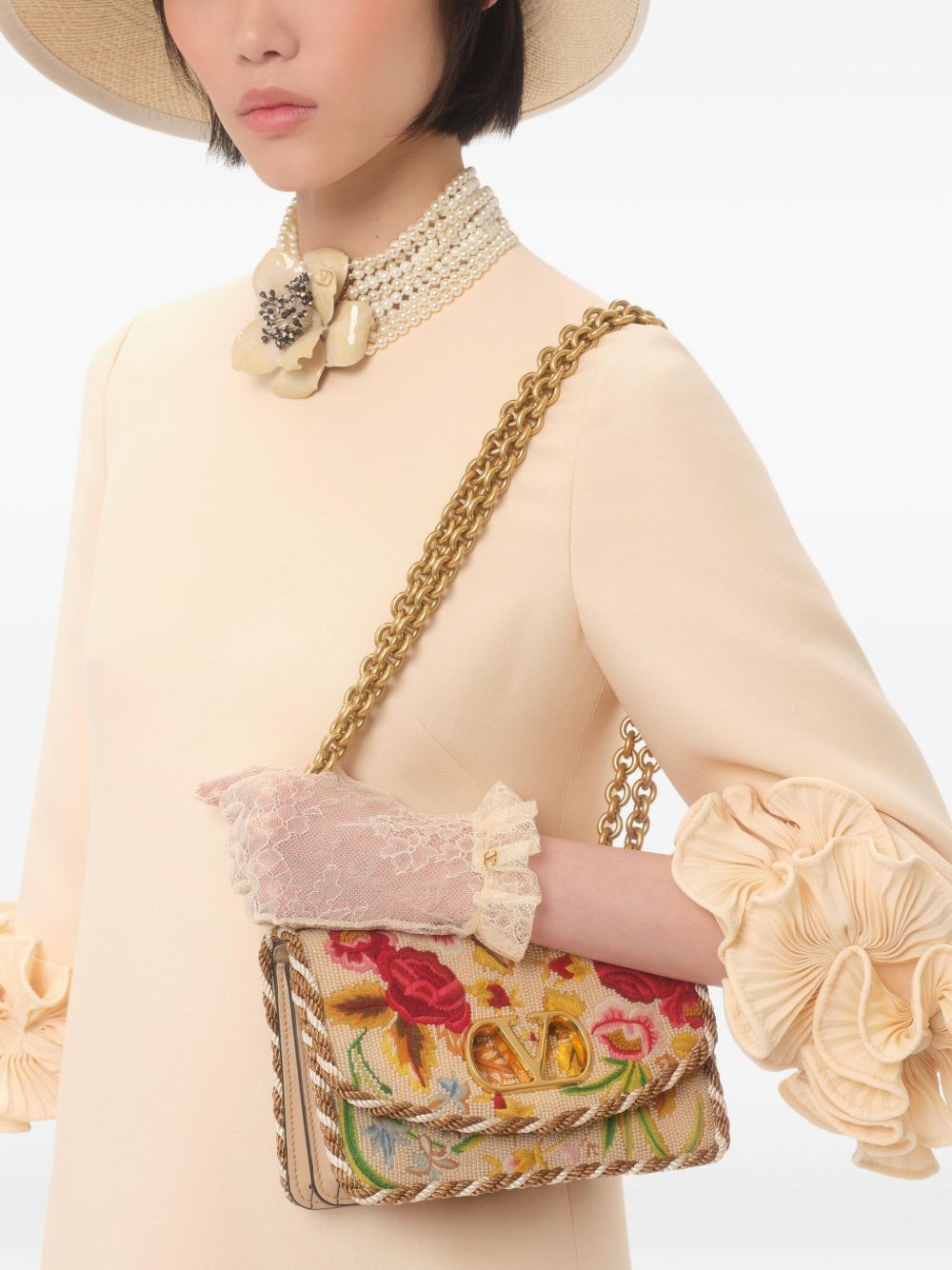 Valentino Dresses Beige