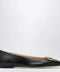 Valentino Garavani Black VLogo Signature ballerina flats in nappa leather
