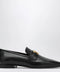 Valentino Garavani Black Vlogo Signature goatskin loafers