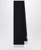 Valentino Garavani Black cashmere scarf with VLogo detail