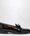 Valentino Garavani Bowshire loafers in black glossy calfskin