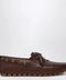 Valentino Garavani Brown leather moccasin driver Fantaway